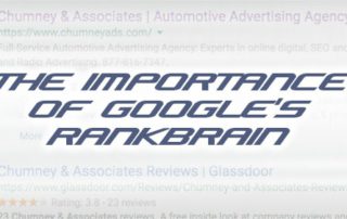 The importance of Google's RankBrain