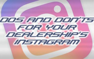 dos and donts for your dealerships instagram